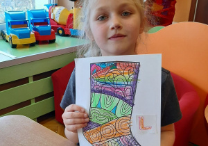 Dzień Kolorowej Skarpetki – grupa IV i V