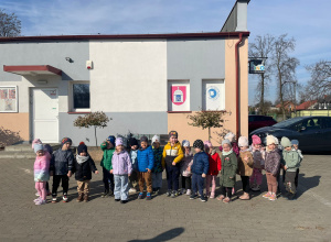 Pierwsze spotkanie z kinem maluszków z grupy VII