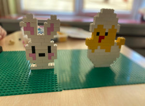 "Wielkanocne modele" - warsztaty KIDS LAB w grupie IV