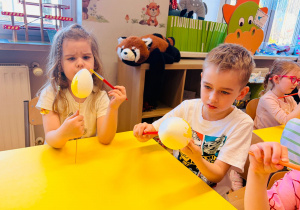 Wielkanocne przygotowania w gr. XI