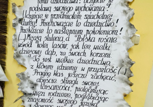 „Moja Polska, moje miejsce, mój dom”- projekt edukacyjny w gr. XI