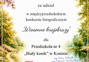 Wręczenie nagród w konkursie fotograficznym