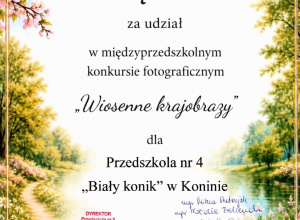 Wręczenie nagród w konkursie fotograficznym