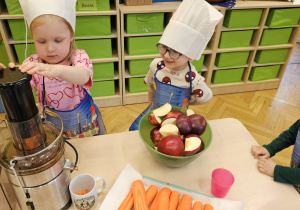 „Marchewkowa moc” – zdrowo, kolorowo i kreatywnie w gr. I