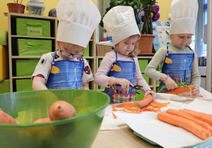 „Marchewkowa moc” – zdrowo, kolorowo i kreatywnie w gr. I