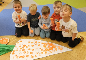 „Marchewkowa moc” – zdrowo, kolorowo i kreatywnie w gr. I