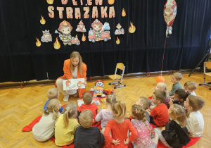 Pożar, pożar! Strażak wzywany