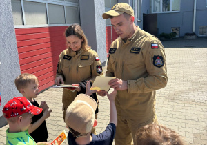 Wycieczka do Komendy Miejskiej Państwowej Straży Pożarnej w Koninie- gr. XII
