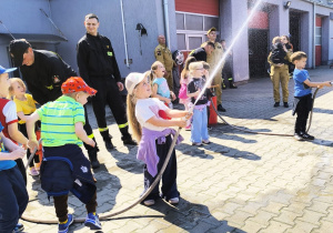 Wycieczka do Komendy Miejskiej Państwowej Straży Pożarnej w Koninie- gr. XII