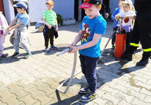 Wycieczka do Komendy Miejskiej Państwowej Straży Pożarnej w Koninie- gr. XII