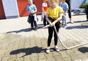 Wycieczka do Komendy Miejskiej Państwowej Straży Pożarnej w Koninie- gr. XII