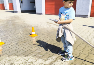 Wycieczka do Komendy Miejskiej Państwowej Straży Pożarnej w Koninie- gr. XII