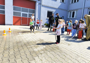 Wycieczka do Komendy Miejskiej Państwowej Straży Pożarnej w Koninie- gr. XII