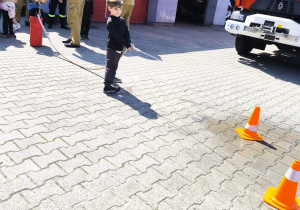 Wycieczka do Komendy Miejskiej Państwowej Straży Pożarnej w Koninie- gr. XII
