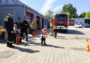 Wycieczka do Komendy Miejskiej Państwowej Straży Pożarnej w Koninie- gr. XII