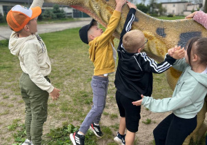 Przedszkolaki z grupy III i VI z wizytą w jednostce OPS w Żychlinie