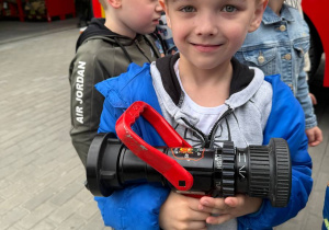 Przedszkolaki z grupy III i VI z wizytą w jednostce OPS w Żychlinie