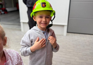 Przedszkolaki z grupy III i VI z wizytą w jednostce OPS w Żychlinie