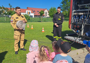 Wycieczka do Jednostki Ratowniczo - Gaśniczej nr 2 w Koninie - grupa IX