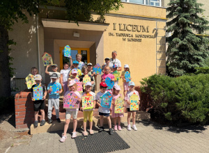 Wycieczka przedszkolaków gr. III do I LO w Koninie