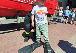Strażak czyta przedszkolakom!- czyli XXV Ogólnopolski Tydzień Czytania Dzieciom i wizyta grupy II w Jednostce Ratowniczo-Gaśniczej nr 2 w Koninie