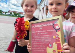 Strażak czyta przedszkolakom!- czyli XXV Ogólnopolski Tydzień Czytania Dzieciom i wizyta grupy II w Jednostce Ratowniczo-Gaśniczej nr 2 w Koninie