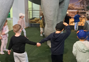 Wycieczka maluszków z grupy IX do Muzeum Okręgowego w Koninie