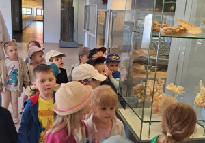 Wycieczka maluszków z grupy IX do Muzeum Okręgowego w Koninie