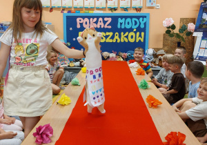 ,,Pokaz Mody Pluszaków w Dniu Dziecka”- grupa V