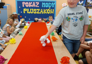 ,,Pokaz Mody Pluszaków w Dniu Dziecka”- grupa V