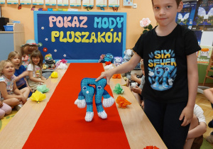 ,,Pokaz Mody Pluszaków w Dniu Dziecka”- grupa V