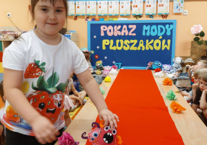,,Pokaz Mody Pluszaków w Dniu Dziecka”- grupa V