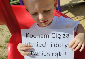 Mamie i tacie - za miłość i troskę.... maluszki z gr.I
