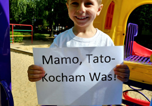 Mamie i tacie - za miłość i troskę.... maluszki z gr.I